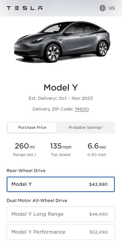 Tesla introduced a new base variant for its Model Y crossover electric SUV in the US earlier this week and dropped prices across both Model 3 and Model Y variants. Tesla has made many shuffles to its pricing and variant structures this year. The newest changes came after the automaker reported lower vehicle production and […] The post <a rel="nofollow" href="https://www.teslaoracle.com/2023/10/07/tesla-relaunches-model-y-rwd-in-the-us-again-model-3-and-y-prices-drop-to-a-histo... Tesla X, Elon Musk Tesla, Electric Suv, New Tesla, Tesla Model Y, Elon Musk, Tesla Model, Price Drop, Whips