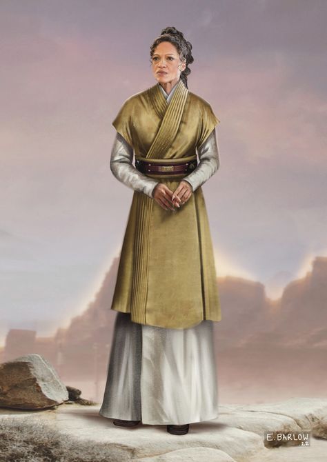 ArtStation - Various Jedi Jedi Dress, Female Jedi Robes Concept Art, Star Wars Jedi Robes, Jedi Clothing, Jedi Youngling, Kotor Jedi Robes, Old Jedi Master Art, Return Of The Jedi Art, Jedi Aesthetic