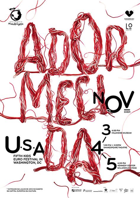 Hand made experimental typography Theatre Poster Typography, Cultural Typography, Culture Poster, Theater Posters, Experimental Type, Experimental Typography, Typo Poster, 타이포그래피 포스터 디자인, Cool Typography