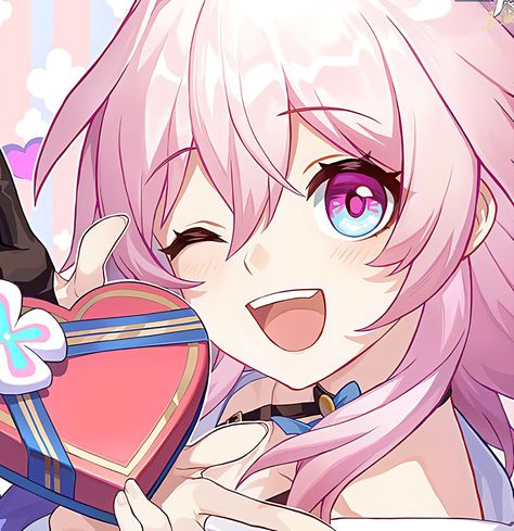 honkai: star rail • march icon Honkai Starrail, March 7th, March 3rd, March 7, Honkai Star Rail, Animated Icons, Star Rail, An Anime, Cute Icons