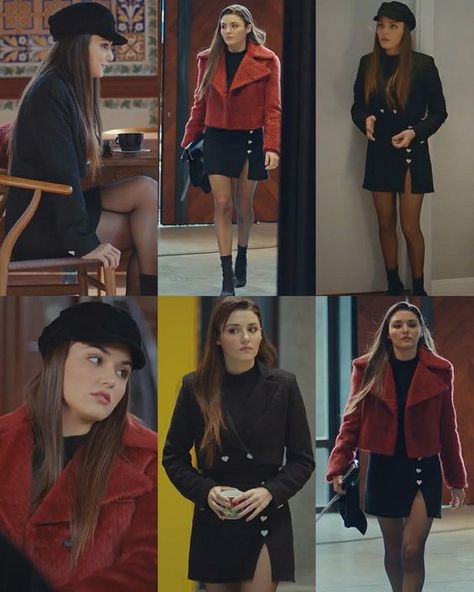 Fatiii_8M✈🕊 on Twitter: "Outfit 88 de Eda Yildiz #LoveIsInTheAir6A… " Eda Outfits, Show Outfits, Hande Ercel Style, Tv Show Outfits, Turkish Fashion, Hande Ercel, Fashion Tv, Looks Chic, Celebrity Outfits