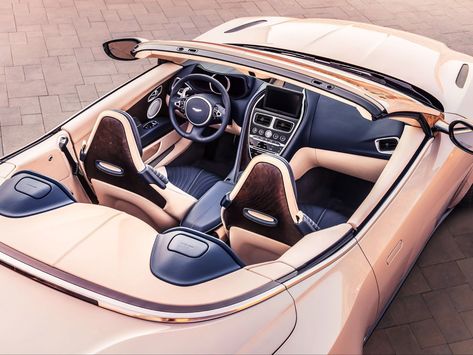 Aston Martin DB11 in Rose Gold Aston Martin Convertible, Aston Martin Interior, New Aston Martin, Aston Martin Db11, Aston Martin Cars, Aston Martin Lagonda, Aston Martin Db5, Aston Martin Dbs, Aston Martin Vanquish