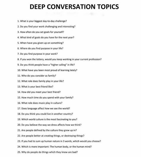 Topic Questions Conversation Starters, Fun Topics To Write About, English Conversation With Friend, Out Of The Box Questions, Deep Topics To Write About, Topics For Deep Conversation, Things To Talk About With A New Friend, Topic Starters Boyfriend, Holding A Conversation