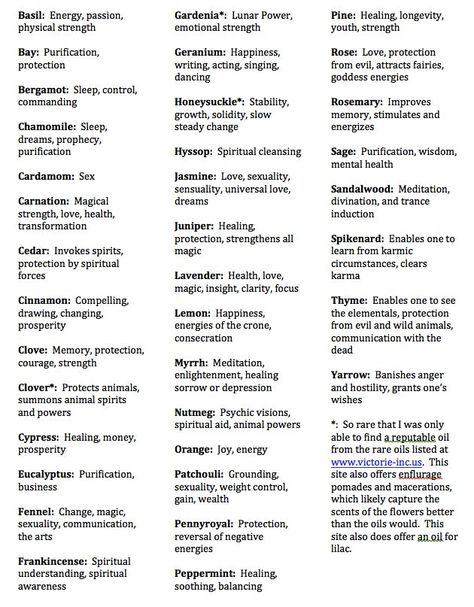 #Wicca #witchcraft #pagan #witch #witchy #magick #grimoire #herbs #herbmagick Herbs Properties, Essential Oil Meanings, Herb Meanings, Magick Oil, Witchcraft Herbs, Magickal Herbs, Witch Herbs, Magic Spell Book, Grimoire Book