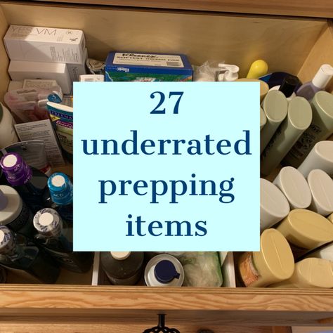 27 Underrated Prepping Items - Rogue Preparedness Emergency Preparation, Doomsday Prepping, Prepper Items, Emergency Preparedness Items, Survival Prep, Preppers Pantry, Emergency Preparedness Food, Emergency Prepardness, Emergency Preparedness Kit