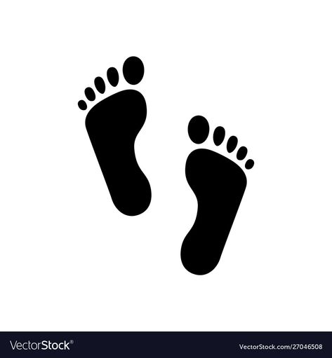 How To Draw Footprints, Foot Print Tattoo Design, Footsteps Illustration, Footsteps Tattoo, Foot Print Drawing, Footsteps Drawing, Footprint Silhouette, Footprint Drawing, Footprint Illustration