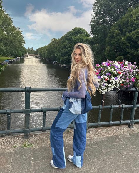 Romee Strijd Outfits, Romee Strijd Style, Instagram Amsterdam, Romee Strijd, Blonde Hair Looks, Virtual Stylist, Urban Chic, Runway Models, Hair Skin