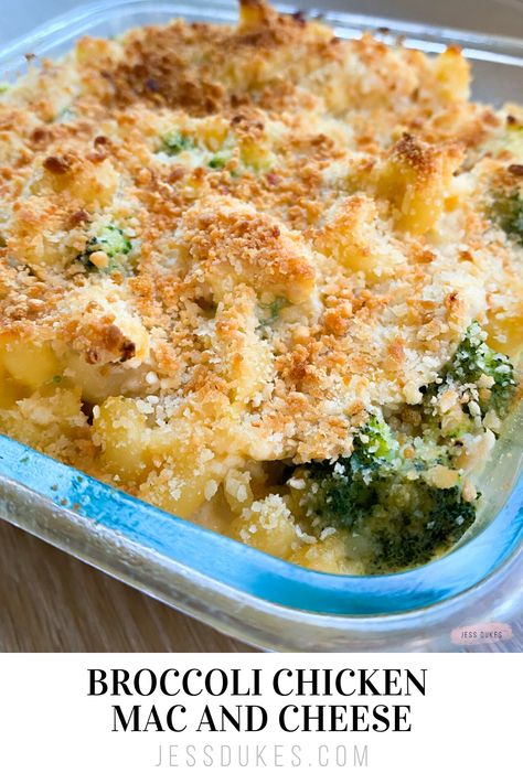 Chicken And Mac N Cheese Recipes, Chicken Broccoli Mac And Cheese Casserole, Mac And Cheese With Chicken And Broccoli, Chicken And Broccoli Mac And Cheese, Mack And Cheese Recipe, Chicken Broccoli Mac And Cheese, Heathy Recipe, Chicken Broccoli Crockpot, Chicken Mac And Cheese Recipe