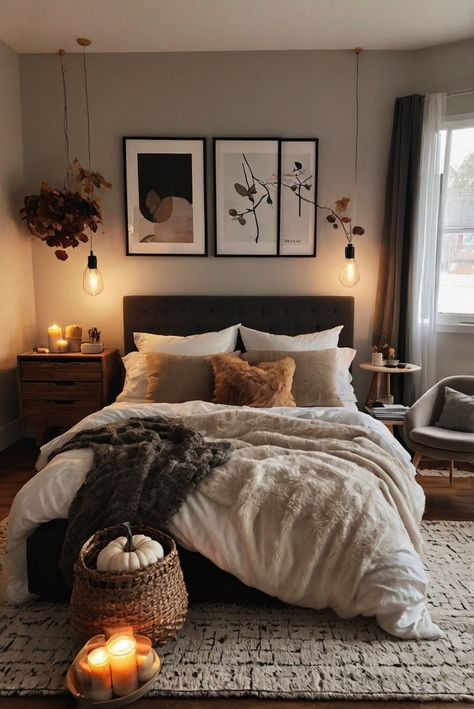 Fall Furniture , Autumn Cozy Fall ,Decor Easy Fall ,
Decor Neutral Fall ,Decor Fall ,Decor Inspiration ,Fall Decor Ideas Small Hygge Bedroom, Bedroom Ideas Apartment Couple, Dark Bedframe Decorating Ideas, Fall Decor Aesthetic Bedroom, Bedroom Inspirations Apartment, Dark Bedroom Furniture Decor Ideas, First Apartment Decorating Bedroom, Bedroom Vibes Aesthetic, Black Furniture Bedroom Aesthetic