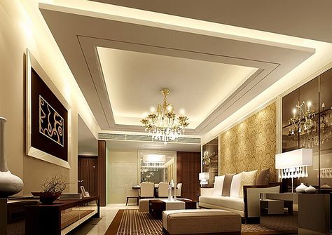 suspended ceiling- living room design with suspended ceiling Latest False Ceiling Designs, Simple False Ceiling Design, Gypsum Ceiling Design, False Ceiling Living Room, Pop False Ceiling Design, Pop Ceiling Design, House Ceiling Design, Ceiling Design Living Room, Ceiling Design Modern