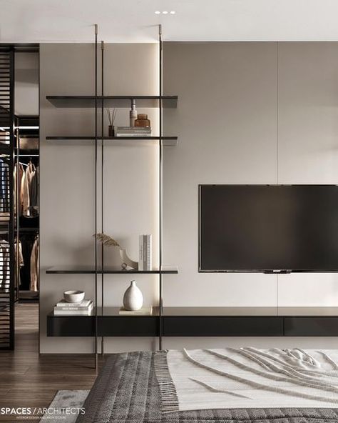 Modern Contemporary Living, Modern Contemporary Living Room, Living Tv, Modern Tv Wall, 아파트 인테리어, Wall Designs, Tv Wall Design, Tv Unit Design, Living Room Design Decor