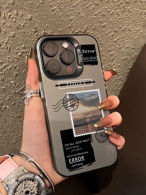 1pc Personality & Fashion Stamp Pattern Anti-Drop Phone Case For Iphone 11 12 13 14, 11pro Max, 12pro Max, 13pro Max, 14pro Max, Xr, 15, 15pro, 15pro Max, Samsung SeriesI discovered amazing products on SHEIN.com, come check them out! Apple Iphone Accessories, Retro Phone Case, Bling Phone Cases, Iphone Case Collection, Stylish Iphone Cases, Girly Phone Cases, Iphone Obsession, Pretty Phone Cases, Apple Phone Case