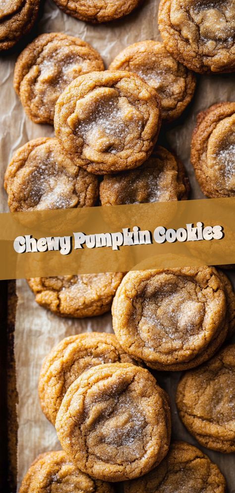 Embrace the cozy vibes of fall with our Chewy Pumpkin Cookies Delight! 🍂 Delight in the earthy flavors of pumpkin and subtle hints of spice, creating the perfect tender, chewy bite. Ideal for sharing with friends or enjoying by a fire, these cookies are destined to be your seasonal favorite. Ready your kitchen for a baking adventure and let the comforting aroma of freshly baked pumpkin fill your home! 🧡✨ #pumpkinmadness #cookiecraze #bakingbliss #fallflavors #sweettreats Pumpkin Marshmallow Cookies, Pumpkin Christmas Cookies, Pumpkin Thumbprint Cookies, Maple Pumpkin Cookies, Chewy Pumpkin Cookies, Pumpkin Treats, Maple Pumpkin, Chocolate Chip Bars, Pumpkin Spice Cookies