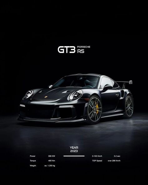 Porsche GT3 RS #porsche #porsche911 #porscheboxster #porscheclub #porschemoment #porscheclassic #porschecayenne #gt3rs #carrosdeportivos #jetro003p All Blacked Out Car, Car Show Poster Design, Porsche Gt3rs Poster, Luxury Car Poster Design, Proshe911 Gt3, Car Poster Prints, Porsche 911gt3 Black, Porsche Gt3 Rs Poster, Cars Poster Design