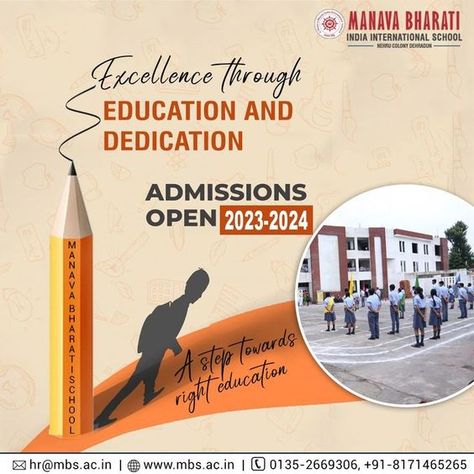 school admission Admission Open Creative, School Advertising, Admissions Poster, Education Poster Design, School Book Covers, Model School, School Template, Creative Banners, School Creative