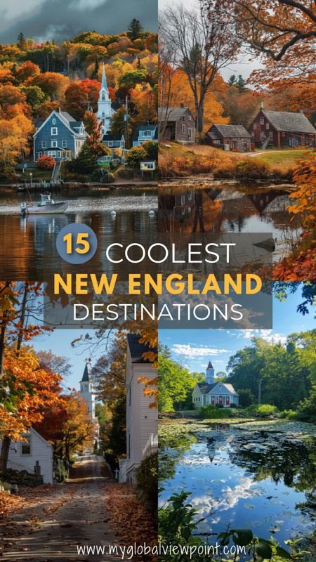 The 15 Best Places to Visit in New England (By a Local) Visiting New England, Fall New England Trip, Fall In The Northeast, Things To Do In New England In The Fall, Best Places To Visit In New England, Old New England Aesthetic, Things To Do In New England, October Travel Destinations Us, Travel New England