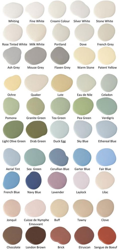 Colour chart from Pots of Paint Paint Color Chart, Eco Friendly Paint, Bathroom Paint Colors, Kitchen Decor Themes, Grey Paint Colors, Grey Color Scheme, Room Color Schemes, Paint Colour, Room Walls