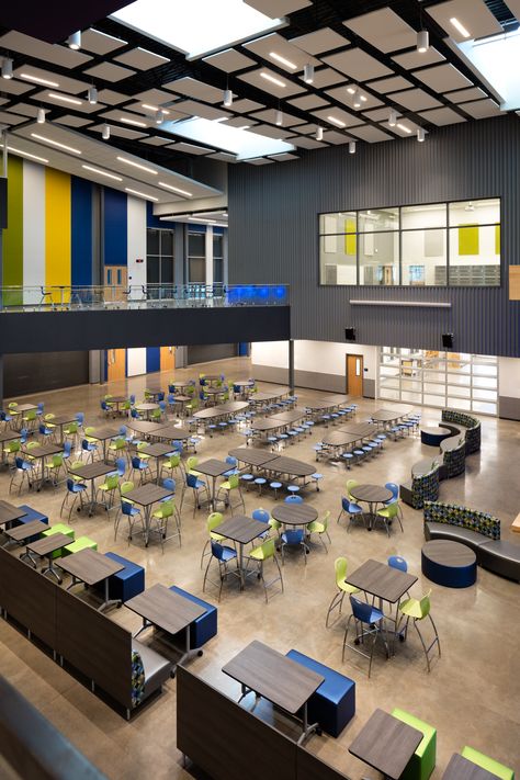 University Architecture, University Cafeteria, High School Design, Cafeteria Design, School Building Design, Campus Design, School Interior, School Cafeteria, Interior Design School