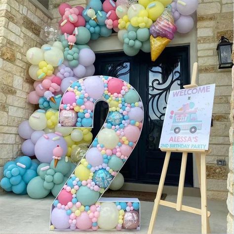 73cm big Number Frame Stand Balloon Filling Box DIY Baby Shower Birthday Letter Alphabet Mosaic Anniversary wedding Decoration|Party DIY Decorations| - AliExpress 18th Birthday Decorations, 50 Balloons, Anniversaire Diy, Celebration Balloons, Diy Baby Shower Decorations, Diy Bebe, Birthday Letters, Balloon Shapes, Adult Birthday Party