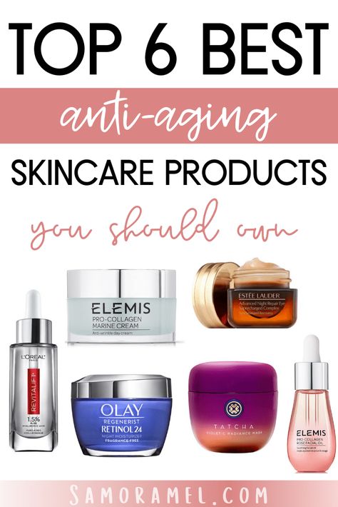 Top 6 anti-aging skincare products of 2019 Skin Care Routine 40s, Antiaging Skincare Routine, Antiaging Skincare, Anti Aging Skincare Routine, Recommended Skin Care Products, Estee Lauder Advanced Night Repair, Anti Aging Mask, Creme Anti Age, Skincare Routines