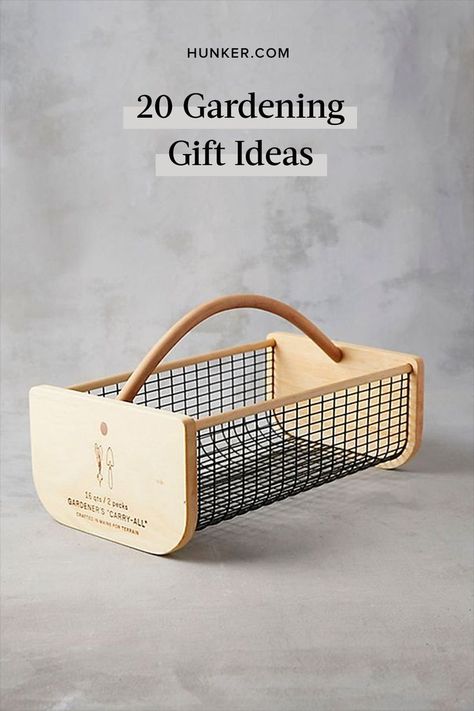 From chic watering cans and seed storage tins to bird feeders and essential tools, gardening fanatics will really dig these gifts. #hunkerhome #garden #gardeninggifts #gift #giftideas Gardening Gift Ideas, Orchids In Water, Best Garden Tools, Seed Storage, Glamorous Decor, Gardening Gear, Herb Garden Design, Watering Cans, Gardening Gift