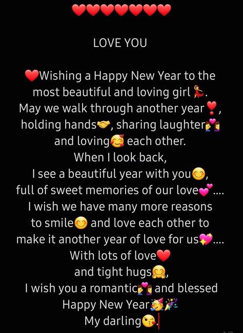 Happy New Year
2023
My Love Happy New Year 2024 Gf, Happy New Year Love Wishes, New Year Paragraphs, Happy New Year For Love, Happy New Year Wishes To My Love, Happy New Year Wishes For Boyfriend, Happy New Year Love Couple, Happy New Year Wishes For Love, Happy New Year Love Quotes Relationships