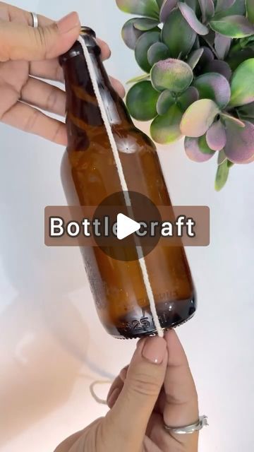 Jayshri Shekhawat on Instagram: "Glass Bottle Crafting | Transforming Ordinary into Extraordinary 
Full tutorial video on YouTube YouTube link given in bio ❤️

#diy 
#craft 
#jayshrishekhawat 
#homedecor 
#bestoutofwaste 
#bottlecraft 
#macrame
#jutecraft" Knots Diy, Jute Crafts, Best Out Of Waste, Youtube Youtube, Youtube Link, Macrame Knots, Tutorial Video, Diy Creative, Bottle Crafts