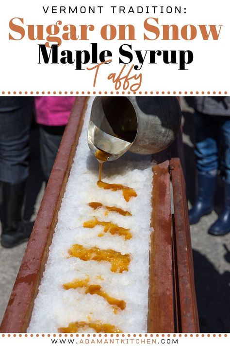 Maple Syrup On Snow, Maple Taffy, Maple Syrup Candy, Taffy Recipe, Snow Recipe, Homemade Pie Recipes, Traditional Holiday Recipes, Traditional Christmas Cookies, Cold Weather Comfort Food