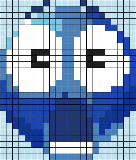 :O Perler Bead Pattern | Bead Sprites | Misc Fuse Bead Patterns Crochet Grid Patterns, Crochet Grid, Car Comfort, Kandi Cuffs, Grid Patterns, Pearl Beads Pattern, Fuse Bead Patterns, Easy Pixel Art, Pixel Art Templates