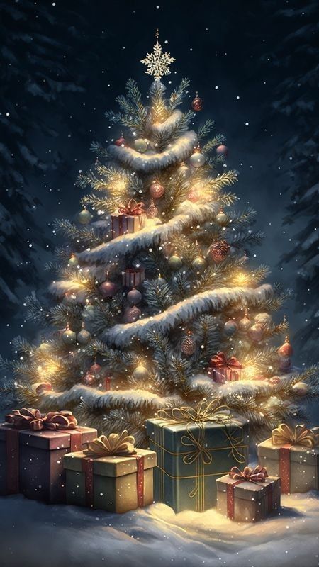 Winter Christmas Scenes, Christmas Tree Wallpaper, Merry Christmas Gif, Merry Christmas Wallpaper, Merry Christmas Pictures, Christmas Scenery, Christmas Phone Wallpaper, Merry Christmas Images, Diy Valentine