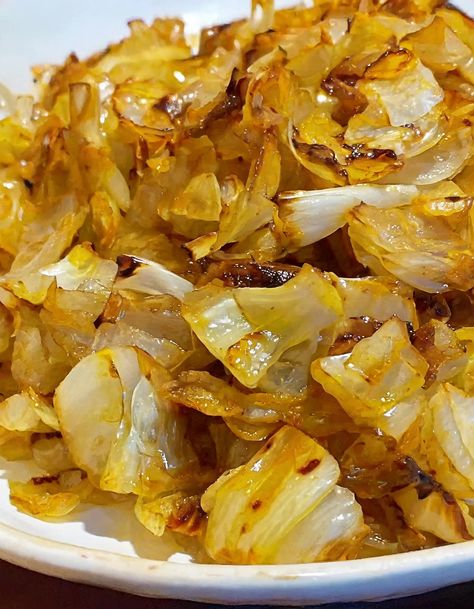 Fried Caramelized Cabbage And Onions Roasted Cabbage Wedges With Onion Dijon Sauce, German Fried Cabbage, Fried Cabbage And Potatoes Recipes, Buttered Cabbage Recipes, Cabbage Onion Recipe, Fried Cabbage And Onions, Chinese Fried Cabbage, Cabbage Wrapped Brats, Carmalized Cabbage