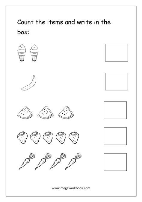 Free Printable Number Counting Worksheets - Count and Match - Count and Write - Count And Color The Objects - Math Worksheets For Preschool and Kindergarten - MegaWorkbook Cbse Lkg Worksheets, Count And Match Worksheets Kindergarten, Counting Shapes Worksheet, Lkg Worksheets Maths Cbse, Count And Write Worksheets Kindergarten, Count The Objects And Write The Number, Math Worksheet For Lkg, One And Many Worksheet For Kindergarten, Number Counting Worksheets Preschool