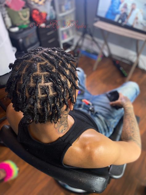 Instant Locs On Short Hair Men, Retwist Styles For Short Locs Boys, Short Locs For Men, Starter Locs Styles For Short Hair Men, Starter Locs Men Short Hair, Dreds Locs Short Hair, Short Locs Men, Starter Locs Short Hair, Short Loc Styles For Men