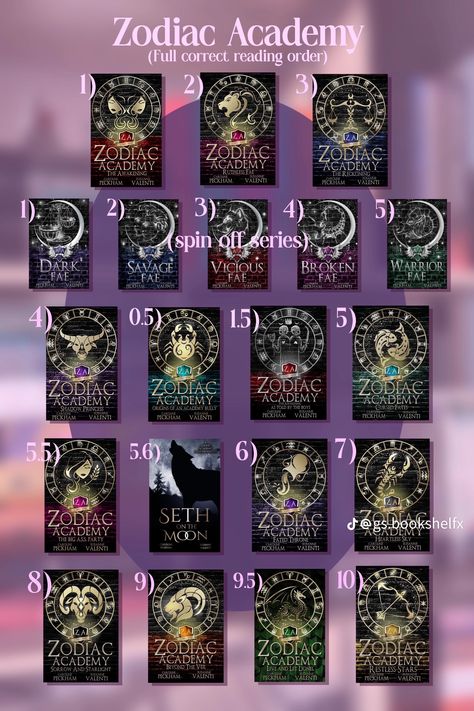 Zodiac Book Series, Zodiac Academy Book Series, Book List Aesthetic, Zodiac Academy Series, Shadow Princess Zodiac Academy, Zodiac Academy Map, Zodiac Academy Reading Order, The Last Letter Rebecca Yarros Aesthetic, Zodiac Academy Wallpaper