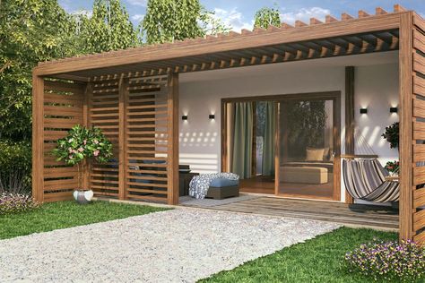 21 Welcoming Guest House and Cottage Ideas Design Casa Piccola, Backyard Guest Houses, Guest House Plans, Garden Cabins, Backyard Cottage, Summer House Garden, A Small House, Best Tiny House, Tiny House Floor Plans