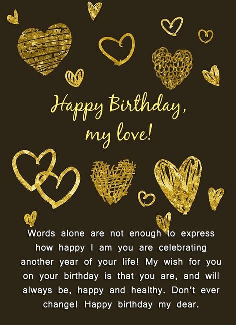 Hubby's Birthday Wishes, Hubby's Birthday Quotes, Happy Birthday Quotes For Hubby, Happy Birthday Wishes For Boyfriend Love, Happy Birthday Him Love, Happy Bday My Love My Life, Good Morning Birthday Wishes For Him, Birthday Thoughts For Husband, Happy Bday Husband Love