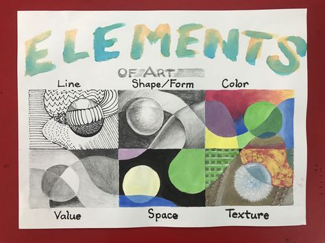 Form Element Of Art Drawings, 8 Elements Of Art, Examples Of Form In Art, Visual Elements Art Ideas, Elements Of Art Line Examples, Drawing Using All Elements Of Art, 7 Elements Of Art In One Drawing Easy, Elements Of Art Drawing Ideas, Elements Of Art Projects High Schools