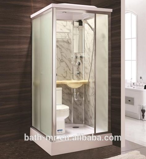 Cabin Toilet, Modular Bathroom, Shower Pods, Unit Bathroom, Outdoor Shower Diy, Modular Bathrooms, Tiny Bath, Tiny House Camper, Shower Cabin