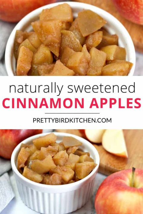 Cinnamon Apples Easy Stove Top Healthy, Cook Apples On Stove, Stovetop Cinnamon Apples, Baked Apples Healthy, Vegan Whole Food, Apple Recipes Easy Healthy, Apple Quinoa, Cooking Apples, Apple Cinnamon Recipes