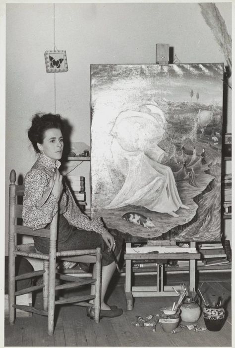 Leonora Carrington and the Visual Language of Mexican Surrealism | Magazine | MoMA Leonora Carrington Art, Temptation Of St Anthony, Leonora Carrington, Peggy Guggenheim, Messy Nessy Chic, St Anthony, Artists And Models, Max Ernst, Female Artists