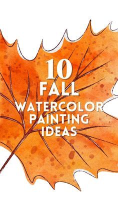 Fall painting ideas | drawing ideas | fall wreath | pumpkin | leaves | what to draw | watercolor ideas #watercolor Autumn Leaves Painting Watercolors, Easy Pumpkin Watercolor, Paint And Sip Ideas Watercolor, Watercolor Pumpkins For Kids, Simple Watercolor Leaves, Fall Watercolour Tutorials, Fall Watercolor Cards Diy, Fall Watercolor Inspiration, Easy Watercolor Pumpkins