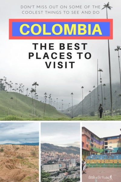 21 Most Incredible Places to Visit in Colombia #columbia #travel Colombia Travel Guide, Trip To Colombia, Visit Colombia, South America Destinations, Colombia South America, Colombia Travel, Santa Marta, Text Overlay, Travel South