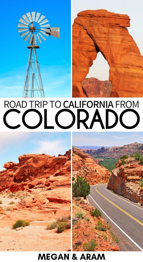 Road Trip Utah, Colorado Itinerary, California Itinerary, Colorado Road Trip, Things To Do In Colorado, California Road Trip Itinerary, California Road Trip, Road Trip To Colorado, Arizona Road Trip