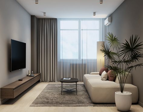 Minimalist Living Room Apartment, Condo Interior Design, Condo Interior, Apartment Living Room Design, Living Room Design Inspiration, Small Living Room Decor, 아파트 인테리어, Living Room Design Decor, Home Design Living Room