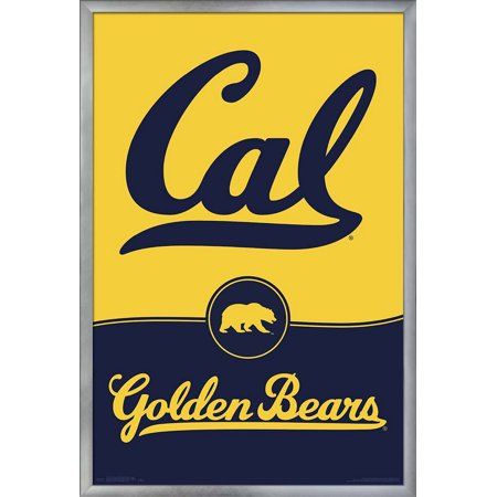 University of California, Berkeley - Logo, Size: 24.25\ x 35.75\, White Berkeley Graduation, Poster University, High School Vision Board, Shot Glass Collection, Cal Berkeley, School Vision Board, Graphics Quotes, Bears Wallpaper, Dream University