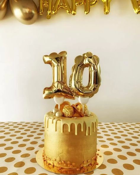 golden birthday cake Boys Golden Birthday Ideas, Golden Birthday Ideas Kids Boy, Golden Birthday Themes, Golden Bday, Birthday Cake Recipes, Golden Birthday Cakes, Number Birthday Cakes, Elaborate Cakes, Golden Birthday Parties