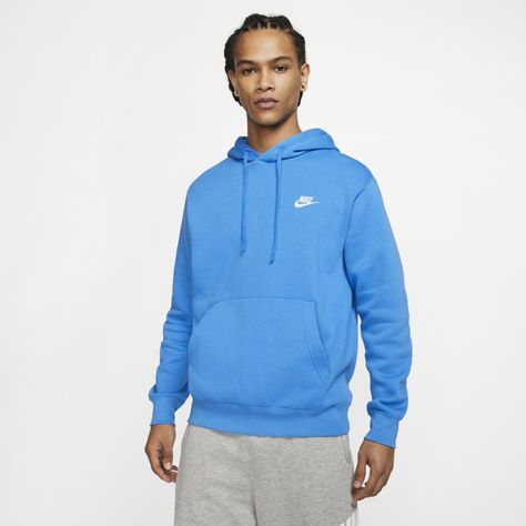 Light blue hoodie