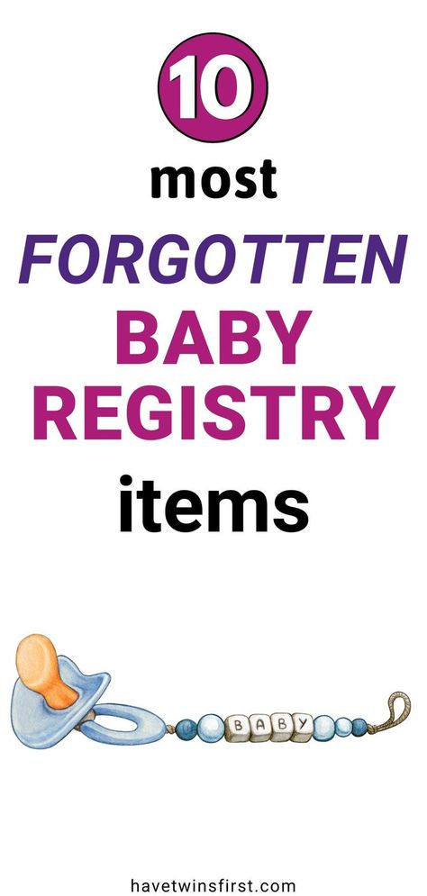 Are you trying to put the finishing touches on those last few baby things you need? Check out this list of 10 forgotten baby registry items and make sure you really get everything you will need. Top Baby Registry Items, Life Organization Printables, Baby Registry Guide, Minimalist Baby Registry, Best Baby Registry, How To Be More Organized, Baby Registry List, Registry List, Baby Gift Registry