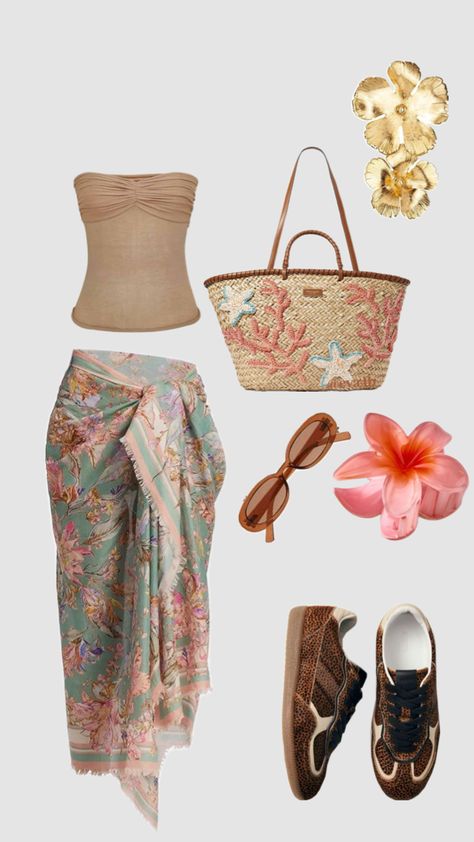 #summer #fashion #outfit #beach Island Girl Outfit, Fashion Infographic, Island Outfit, Fashion Design Collection, Vacay Outfits, Outfit Layout, Streetwear Fashion Women, Island Girl, Indie Outfits