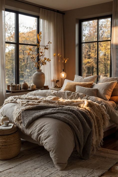 Fall Furniture , Autumn Cozy Fall ,Decor Easy Fall ,
Decor Neutral Fall ,Decor Fall ,Decor Inspiration ,Fall Decor Ideas Full Bedroom Decor Ideas, Chill Cozy Bedroom, Interior Cozy Design, Cozy Taupe Bedroom, Cozy Simplistic Bedroom, Brown Aesthetic Bedroom Ideas Cozy, Brown Cosy Bedroom, Character Bedroom Ideas, Fall Bedroom Inspo Cozy